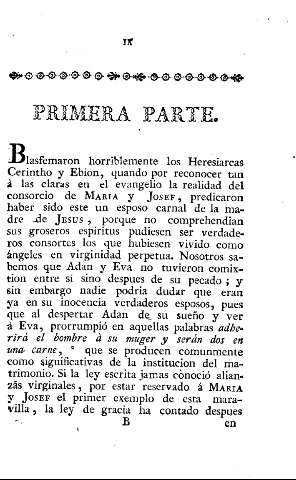 Primera parte