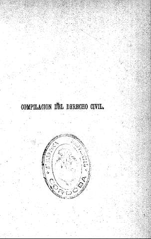 Compilacion del derecho civil