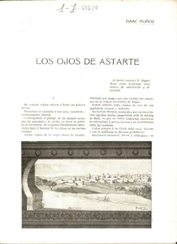 Los ojos de Astarte