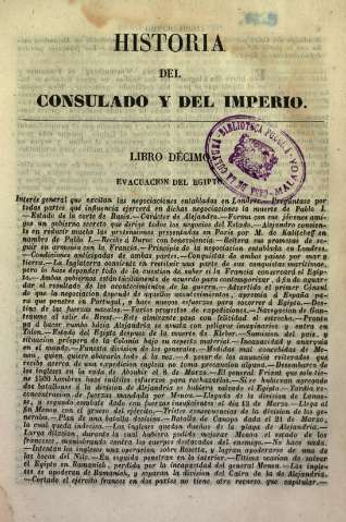 Libro décimo