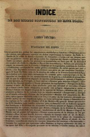 Indice de los libros contenidos en este libro
