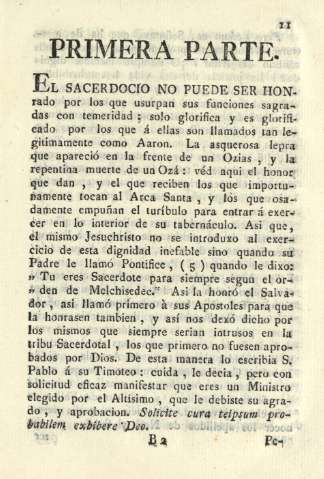 Primera parte