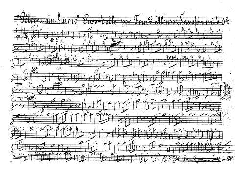 Saxofón mib 1º