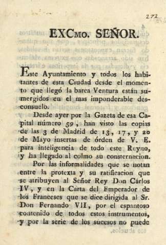 Excmo. Señor