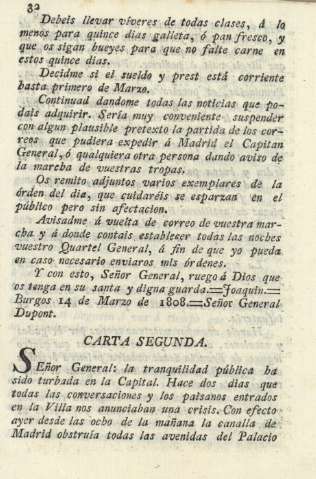 Carta segunda