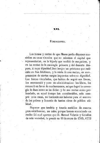 XVI. Fundaciones