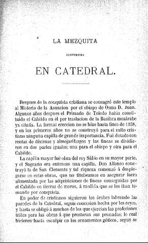 La Mezquita convertida en catedral