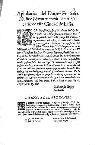 Aprobacion del Doctor Francisco Nuñez Navarro