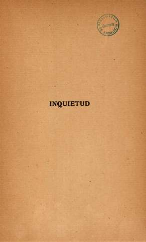 Inquietud