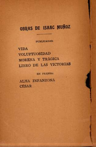 Obras de Isaac Muñoz