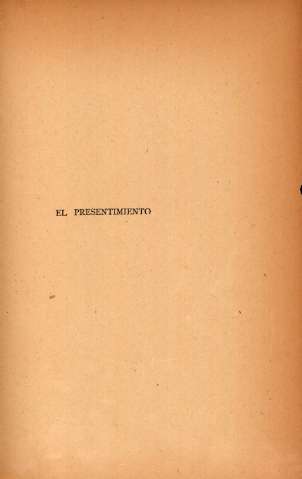El presentimiento