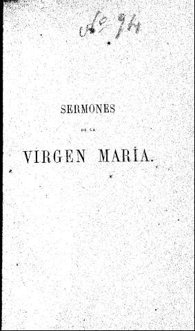 Sermones de la Vírgen María 