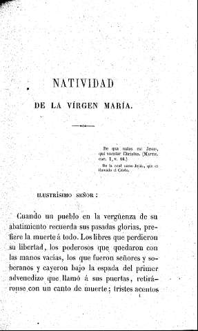 Natividad de la Virgen María