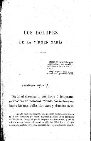 Los Dolores de la Virgen María