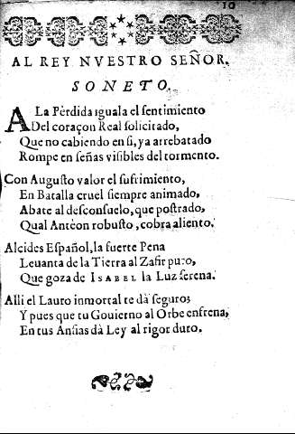 Al rey nuestro señor