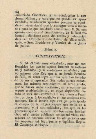 Núm. 5. Contextacion