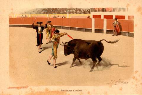 Banderillear al cuarteo