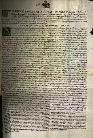 Nos D. Diego Sarmiento de Valladares ... Obispo, Inquisidor General en los Reynos ... de su Magestad ... 