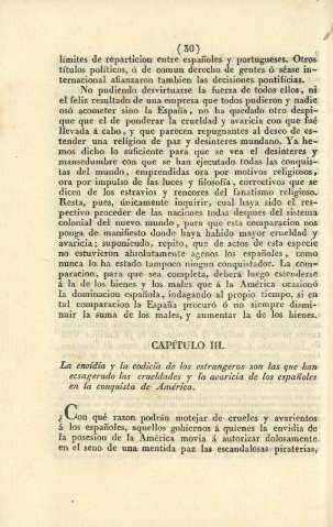 Capítulo III. La envidia y la codicia de los estrangeros ...