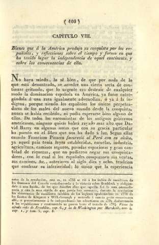 Capítulo VIII. Bienes que á la América produjo su conquista ...