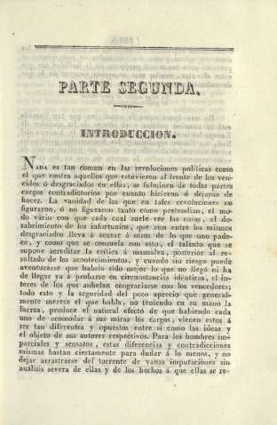 Parte segunda. Introduccion