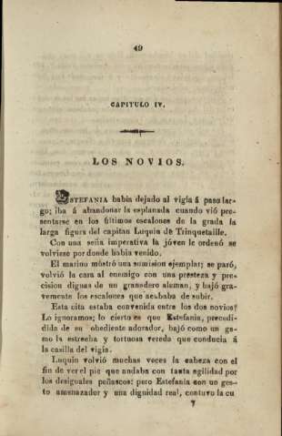 Capitulo IV. Los novios