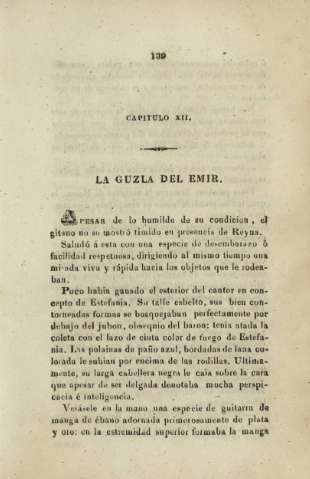 Capitulo XII. La guzla del emir