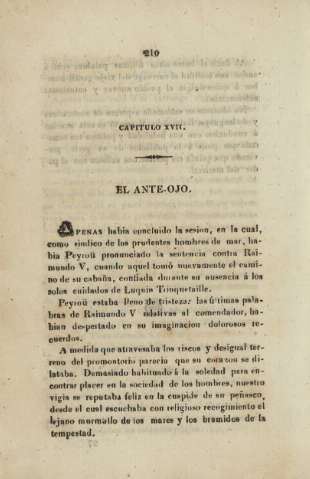 Capitulo XVII. El ante-ojo