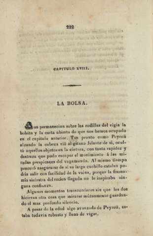 Capitulo XVIII. La bolsa
