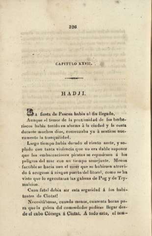 Capitulo XXVII. Hadji