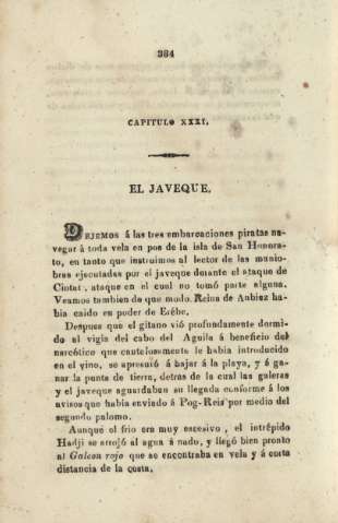 Capitulo XXXI. El javeque