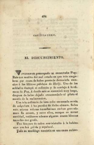 Capitulo XXXII. El descubrimiento