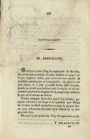 Capítulo XXXIV. El asesinato