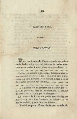 Capitulo XXXV. Proyectos