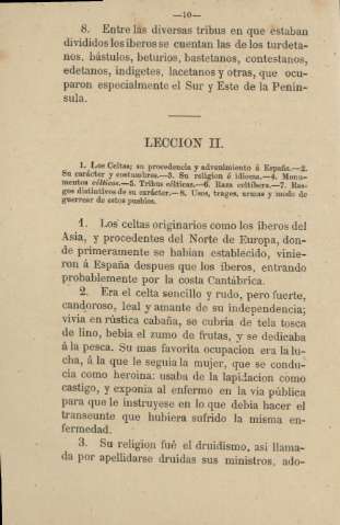 Leccion II.