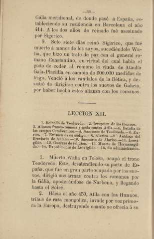 Leccion XII.