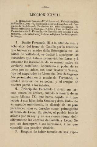 Leccion XXVIII.