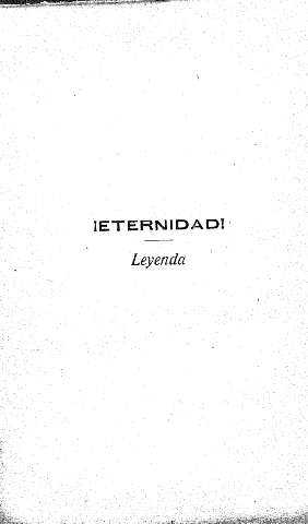 ¡Eternidad!. Leyenda