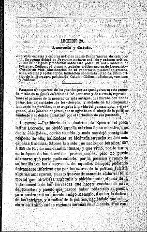 Lucrecio y Catulo