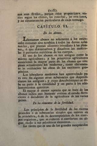 Capítulo VI. De los abonos