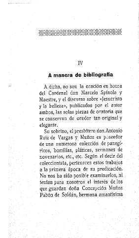 IV. A manera de bibliografía