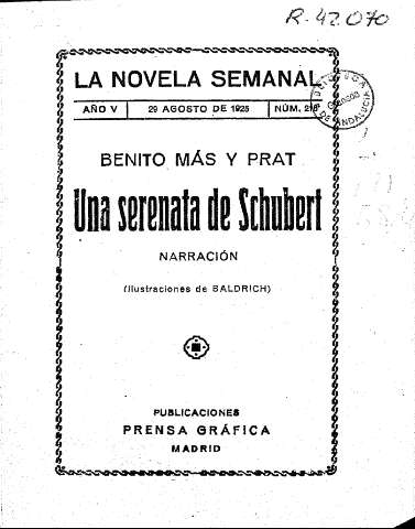 Una serenata de Schubert: narración
