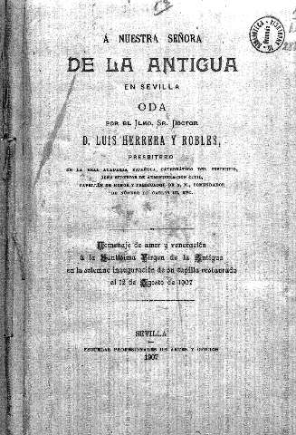 Á nuestra de la antigua en Sevilla 