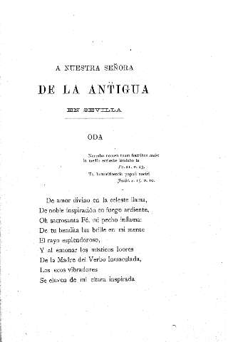 A nuestra señora de la antigüa en Sevilla