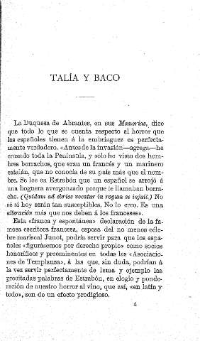 Talía y baco
