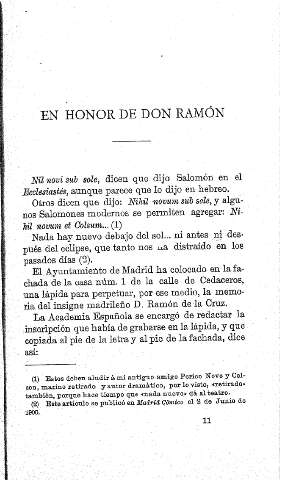 En honor de Don Ramón