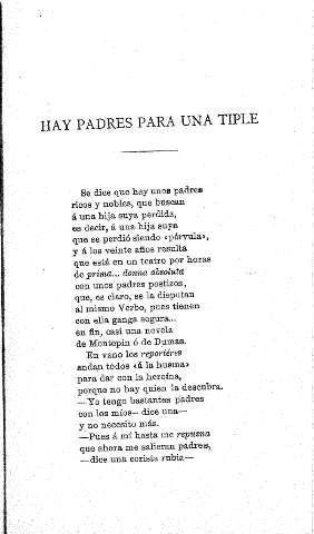 Hay padres para una tiple