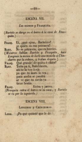 Escena VII. Escena VIII