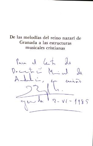 De las melodías del reino nazarí de Granada a las estructuras musicales cristianas