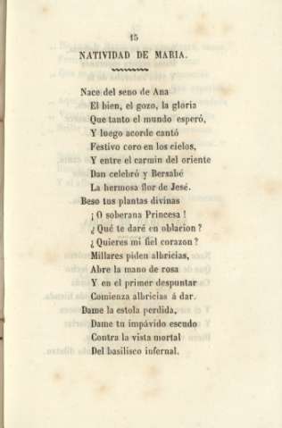 Natividad de Maria